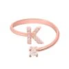 Latelita Initial Ring Rosegold K -Latelitla Store initial ring rosegold k 828723
