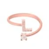 Latelita Initial Ring Rosegold L 2 Latelita Initial Ring Rosegold L -Latelitla Store initial ring rosegold l 120822