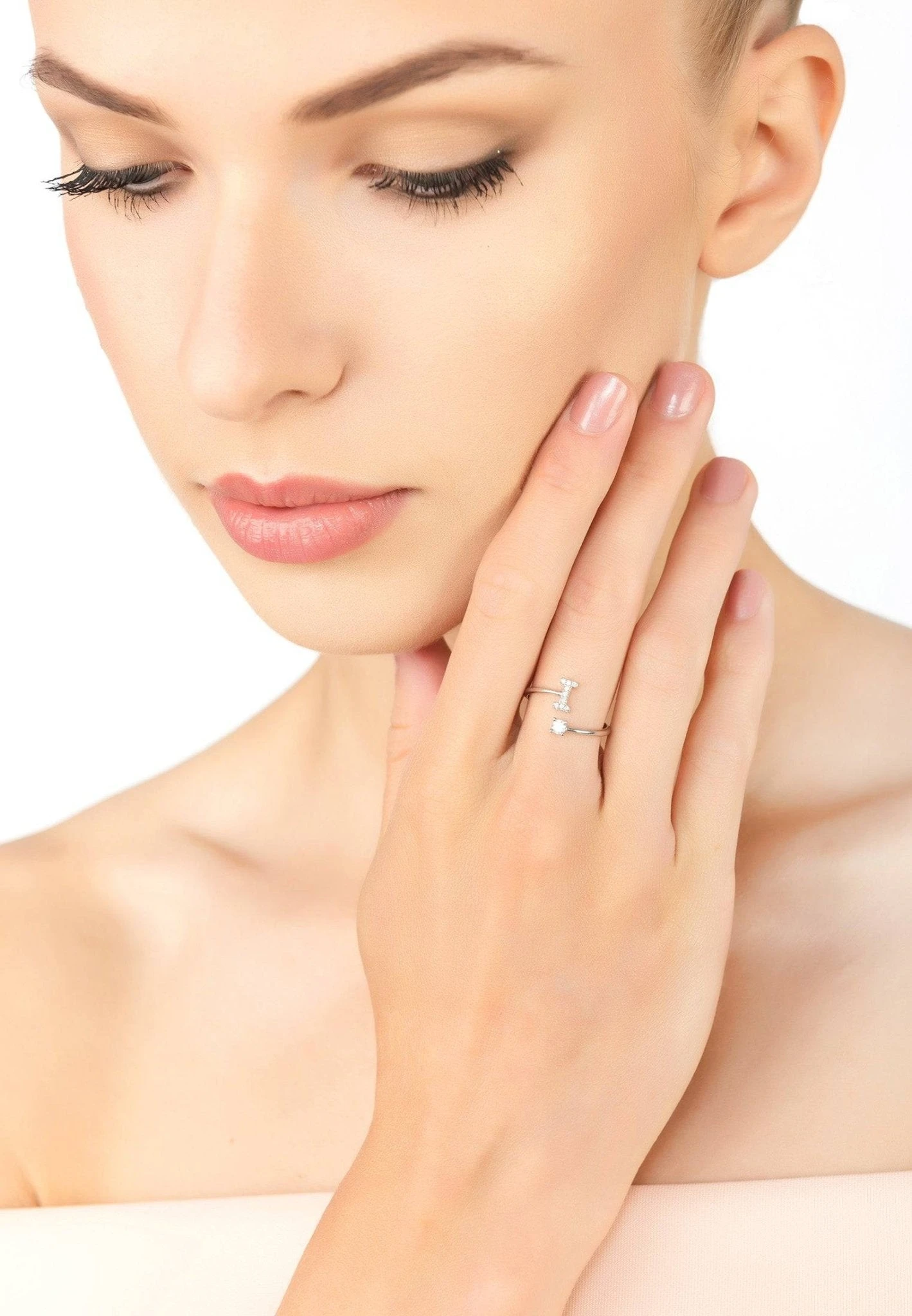 Latelita Initial Ring Silver I 4 Latelita Initial Ring Silver I - Image 2