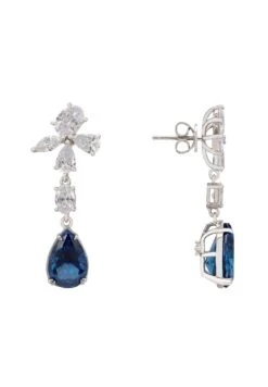 Latelita Isabella Drop Earrings Silver Tanzanite -Latelitla Store isabella drop earrings silver tanzanite 379303