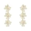 Latelita Jasmine Flower Triple Drop Earrings Gold 2 Latelita Jasmine Flower Triple Drop Earrings Gold -Latelitla Store jasmine flower triple drop earrings gold 871042