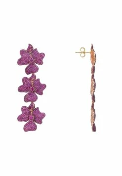 Latelita Jasmine Flower Triple Drop Earrings Rosegold Ruby 8 Latelita Jasmine Flower Triple Drop Earrings Rosegold Ruby -Latelitla Store jasmine flower triple drop earrings rosegold ruby 576146