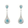 Latelita Lady Jane Pendulum Drop Earrings Silver Blue Topaz 2 Latelita Lady Jane Pendulum Drop Earrings Silver Blue Topaz -Latelitla Store lady jane pendulum drop earrings silver blue topaz 985197