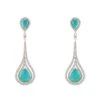 Latelita Lady Jane Pendulum Drop Earrings Silver Paraiba Tourmaline -Latelitla Store lady jane pendulum drop earrings silver paraiba tourmaline 397972