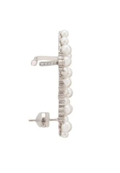 Latelita Lambeth Pearl Ear Climber Left Ear Silver 8 Latelita Lambeth Pearl Ear Climber Left Ear Silver -Latelitla Store lambeth pearl ear climber left ear silver 917384