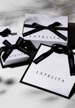 Latelita Large Star Burst Drop Earrings Rosegold -Latelitla Store large star burst drop earrings rosegold 377166