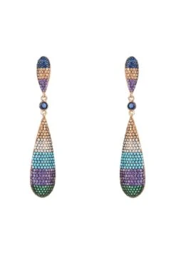 Latelita Coco`S Long Drop Earrings Rainbow Rosegold