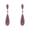 Latelita Coco`S Long Drop Earrings Ruby Red Cz -Latelitla Store latelita cocos long drop earrings ruby red cz 405184