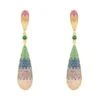 Latelita Long Drop Earrings Rainbow Gold -Latelitla Store latelita long drop earrings rainbow gold 600917