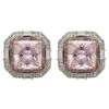 Latelita Madeleine Large Stud Earrings Silver Pink Morganite 2 Latelita Madeleine Large Stud Earrings Silver Pink Morganite -Latelitla Store madeleine large stud earrings silver pink morganite 330329