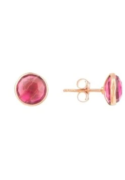 Latelita Medium Circle Gemstone Earrings Rosegold Pink Tourmaline 8 Latelita Medium Circle Gemstone Earrings Rosegold Pink Tourmaline -Latelitla Store medium circle gemstone earrings rosegold pink tourmaline 619159