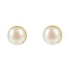 Latelita Medium Circle Gemstone Gold Pearl -Latelitla Store medium circle gemstone gold pearl 633494