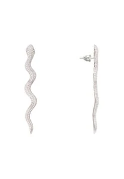 Latelita Medusa Long Serpent Stud Earrings Silver 8 Latelita Medusa Long Serpent Stud Earrings Silver -Latelitla Store medusa long serpent stud earrings silver 933375