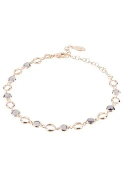 Latelita Milan Link Gemstone Bracelet Rose Gold Amethyst -Latelitla Store milan link gemstone bracelet rose gold amethyst 480219