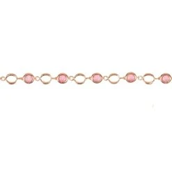 Latelita Milan Link Gemstone Bracelet Rose Gold Pink Tourmaline 11 Latelita Milan Link Gemstone Bracelet Rose Gold Pink Tourmaline -Latelitla Store milan link gemstone bracelet rose gold pink tourmaline 118777