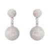 Latelita Monaco Sphere Drop Earrings Silver White Cz 1 Latelita Monaco Sphere Drop Earrings Silver White Cz -Latelitla Store monaco sphere drop earrings silver white cz 352802