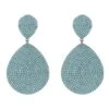 Latelita Monte Carlo Earrings Aqua Blue Silver -Latelitla Store monte carlo earrings aqua blue silver 927593