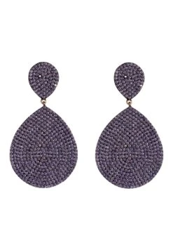 Latelita Monte Carlo Earrings Rosegold Amethyst Zircon