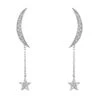 Latelita Moon And Star Earrings Sterling Silver -Latelitla Store moon and star earrings sterling silver 468473