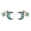 Latelita Moon And Starburst Mini Earrings Turquoise 1 Latelita Moon And Starburst Mini Earrings Turquoise -Latelitla Store moon and starburst mini earrings turquoise 252156