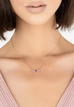 Latelita Mums The Word Necklace Rosegold -Latelitla Store mums the word necklace rosegold 586753