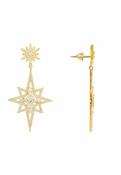 Latelita Northern Star Drop Earrings Gold 10 Latelita Northern Star Drop Earrings Gold -Latelitla Store northern star drop earrings gold 825233