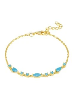 Latelita Olivia Bracelet Turquoise Gold