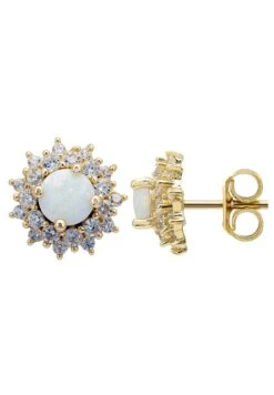 Latelita Opal And Flower Stud Earrings Gold 8 Latelita Opal And Flower Stud Earrings Gold -Latelitla Store opal and flower stud earrings gold 203176