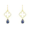 Latelita Open Clover Gemstone Drop Earrings Gold Lapis Lazuli 1 Latelita Open Clover Gemstone Drop Earrings Gold Lapis Lazuli -Latelitla Store open clover gemstone drop earrings gold lapis lazuli 638069