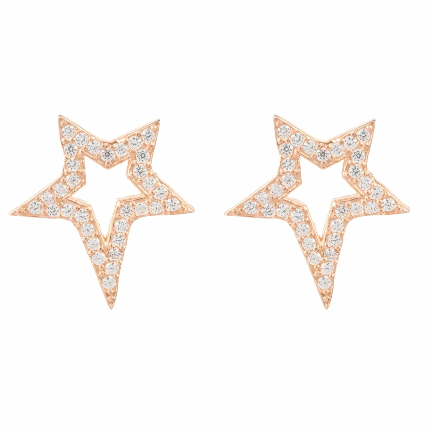 Latelita Open Star Stud Earrings 6 Latelita Open Star Stud Earrings - Image 4