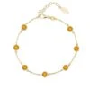 Latelita Palermo Bracelet Gold Citrine -Latelitla Store palermo bracelet gold citrine 230936