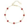Latelita Palermo Bracelet Gold Garnet -Latelitla Store palermo bracelet gold garnet 192309
