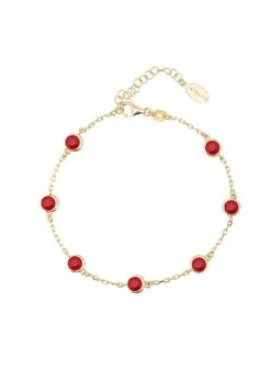 Latelita Palermo Bracelet Gold Garnet