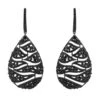 Latelita Panama Earrings Black Silver Oxidised 2 Latelita Panama Earrings Black Silver Oxidised -Latelitla Store panama earrings black silver oxidised 380323