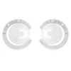 Latelita Pearl Halo Stud Earrings Silver 2 Latelita Pearl Halo Stud Earrings Silver -Latelitla Store pearl halo stud earrings silver 445854