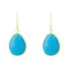 Latelita Petite Drop Earrings Turquoise Gold 2 Latelita Petite Drop Earrings Turquoise Gold -Latelitla Store petite drop earrings turquoise gold 639724