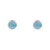 Latelita Petite Gemstone Earrings Silver Dark Blue Chalcedony 2 Latelita Petite Gemstone Earrings Silver Dark Blue Chalcedony -Latelitla Store petite gemstone earrings silver dark blue chalcedony 640199