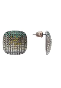 Latelita Pillow Talk Large Stud Earrings Green -Latelitla Store pillow talk large stud earrings green 434361