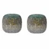 Latelita Pillow Talk Large Stud Earrings Green -Latelitla Store pillow talk large stud earrings green 982039