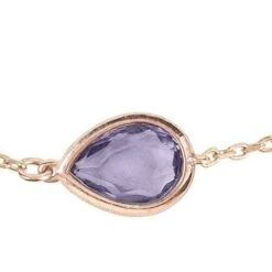 Latelita Pisa Mini Teardrop Bracelet Rosegold Amethyst 8 Latelita Pisa Mini Teardrop Bracelet Rosegold Amethyst -Latelitla Store pisa mini teardrop bracelet rosegold amethyst 510989