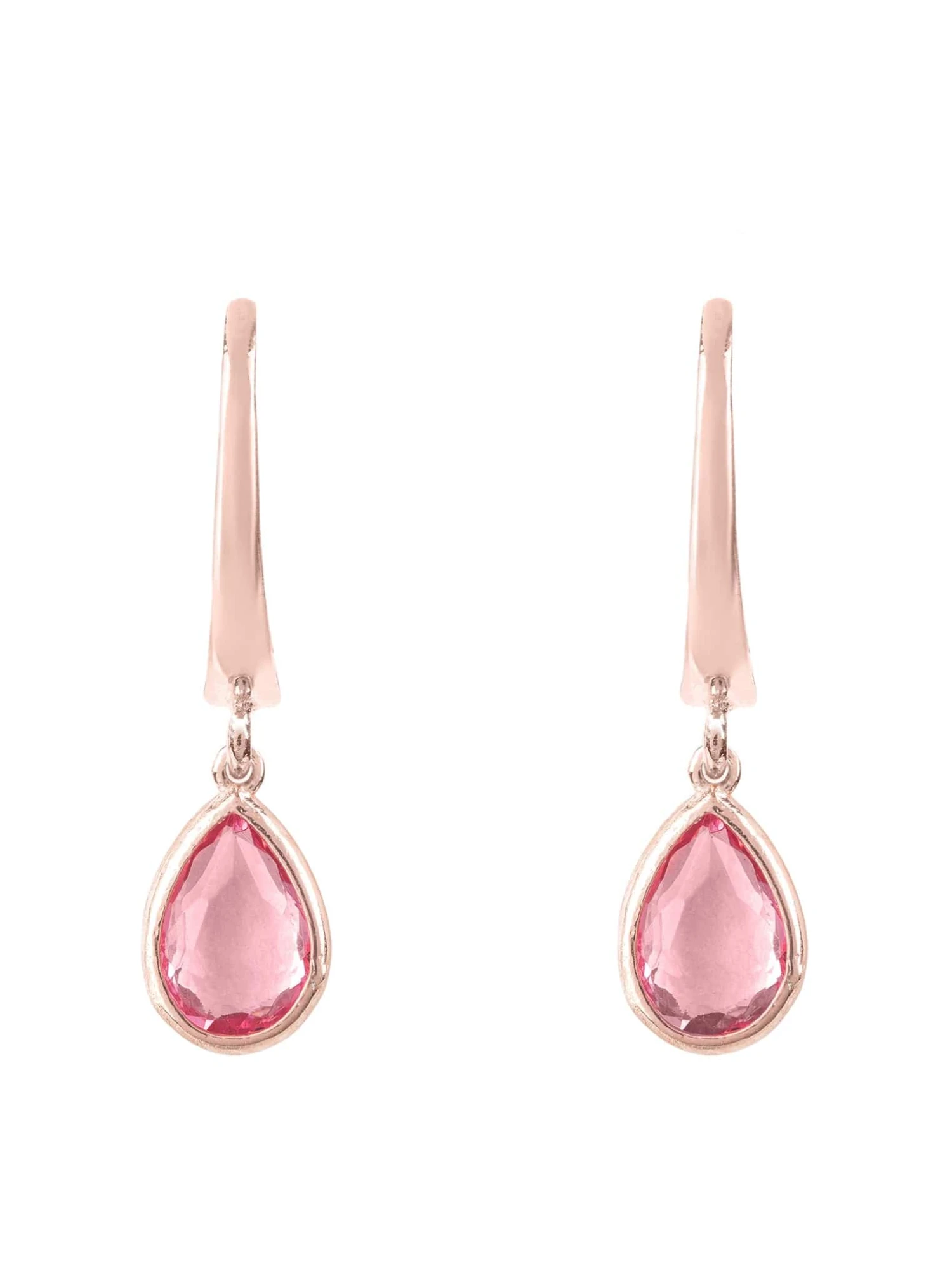 Latelita Pisa Mini Teardrop Earrings Rosegold Pink Tourmaline 3 Latelita Pisa Mini Teardrop Earrings Rosegold Pink Tourmaline
