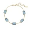 Latelita Portofino Bracelet Gold Blue Topaz -Latelitla Store portofino bracelet gold blue topaz 497146