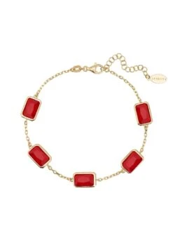 Latelita Portofino Bracelet Gold Garnet