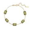 Latelita Portofino Bracelet Gold Peridot -Latelitla Store portofino bracelet gold peridot 613217