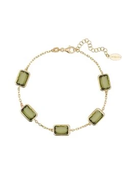 Latelita Portofino Bracelet Gold Peridot