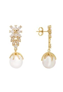 Latelita Primrose Baroque Pearl Earrings Gold White 8 Latelita Primrose Baroque Pearl Earrings Gold White -Latelitla Store primrose baroque pearl earrings gold white 721634