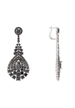 Latelita Regency Drop Earrings Black Cz 8 Latelita Regency Drop Earrings Black Cz -Latelitla Store regency drop earrings black cz 958682