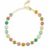 Latelita Sardinia Multi Coloured Gemstone Bracelet Gold 1 Latelita Sardinia Multi Coloured Gemstone Bracelet Gold -Latelitla Store sardinia multi coloured gemstone bracelet gold 292094