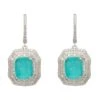 Latelita Seraphina Drop Earrings Silver Paraiba Tourmaline -Latelitla Store seraphina drop earrings silver paraiba tourmaline 557830