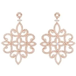 Latelita Sherazade Earrings Rose Gold